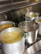 Soup and Bowl/feeding the homeless and hungry