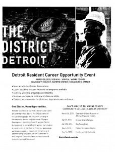 03-17-15 DETROIT CAREER OPPORTUNITY