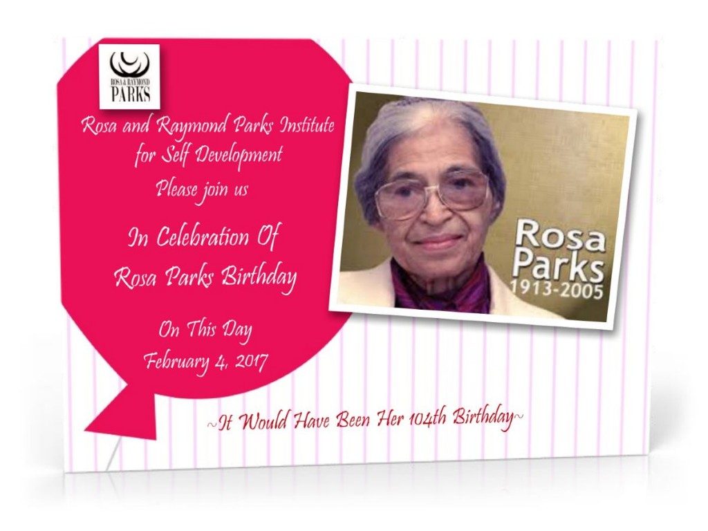 Happy Birthday Rosa Parks